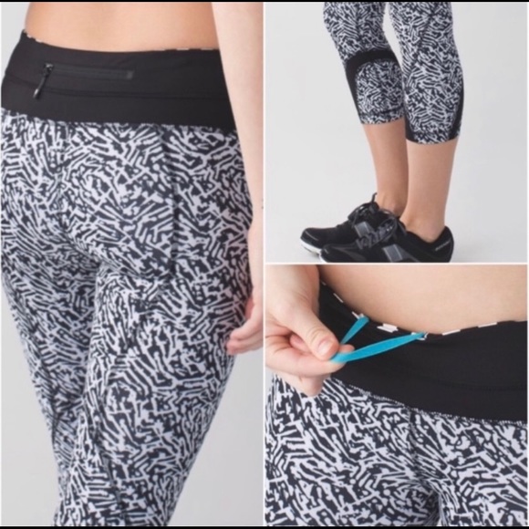 Lululemon Run: Inspire Crop II Full-On Luxtreme - Picture 2 of 4